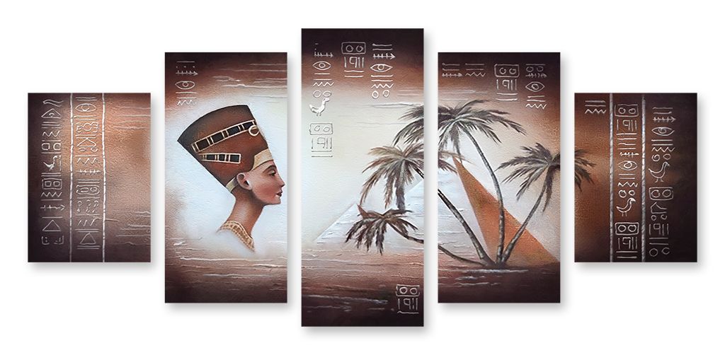 Модульная картина "Нефертити" интернен-магазин Мнекартину