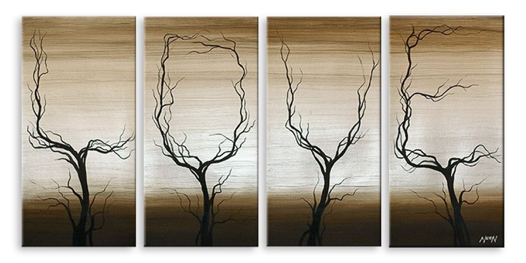 Модульная картина "Танец дерева" интернен-магазин Мнекартину