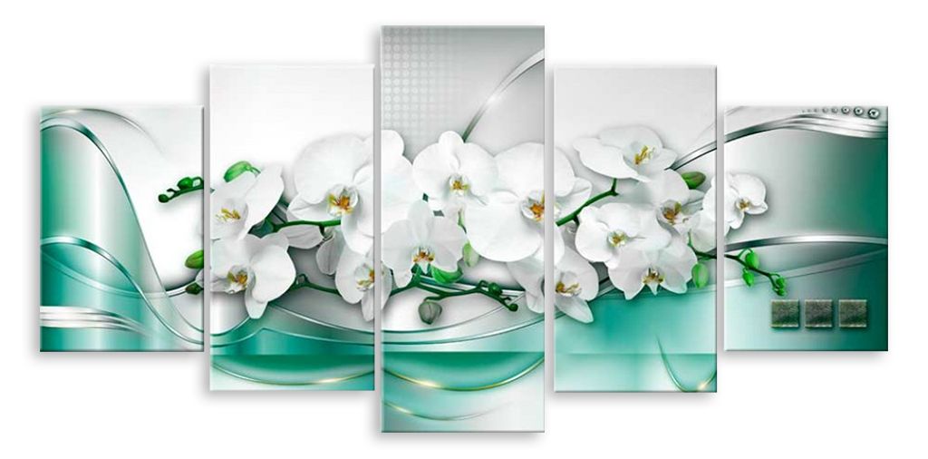 Модульные картины Орхидеи
