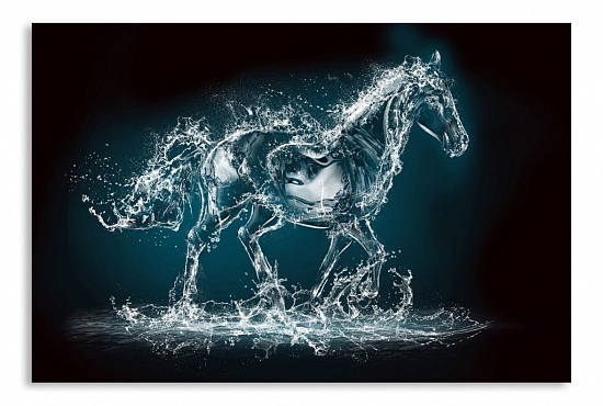 Постер "Лошадь из воды" интернен-магазин Мнекартину