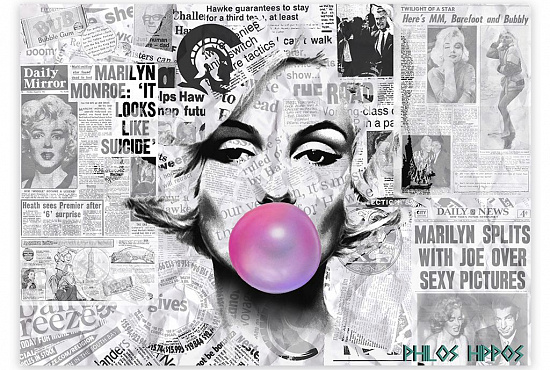Постер "Marilyn" интернен-магазин Мнекартину