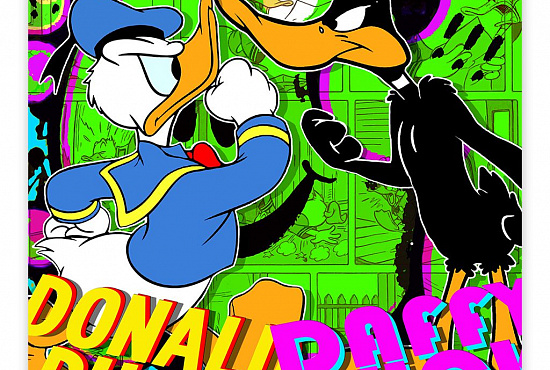 Постер ald vs Daffy" интернен-магазин Мнекартину
