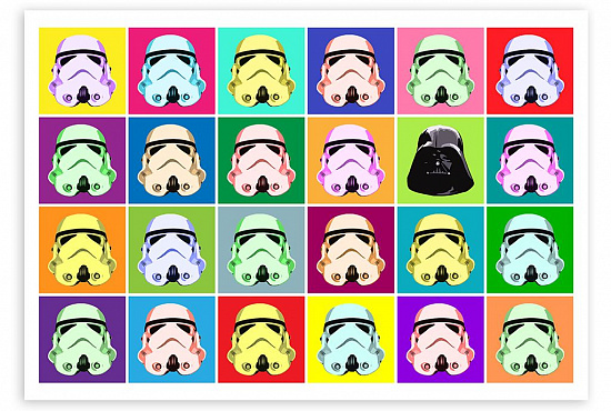 Постер "Star Wars" интернен-магазин Мнекартину