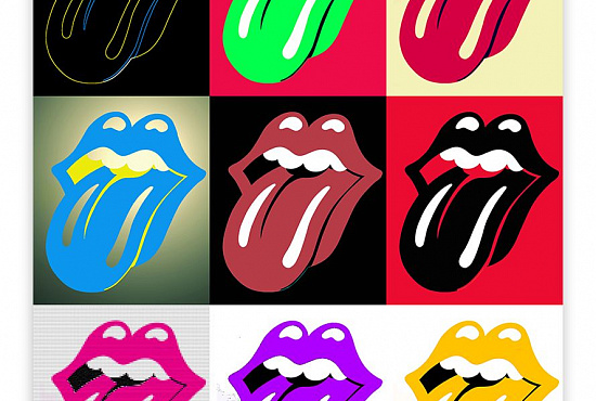 Постер "Rolling Stones" интернен-магазин Мнекартину